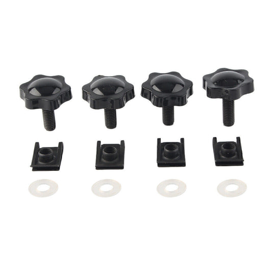 for Harley FLHT FLHTCU 4X Saddlebag Lock Mounting Theft Deterrent Bolt Screw