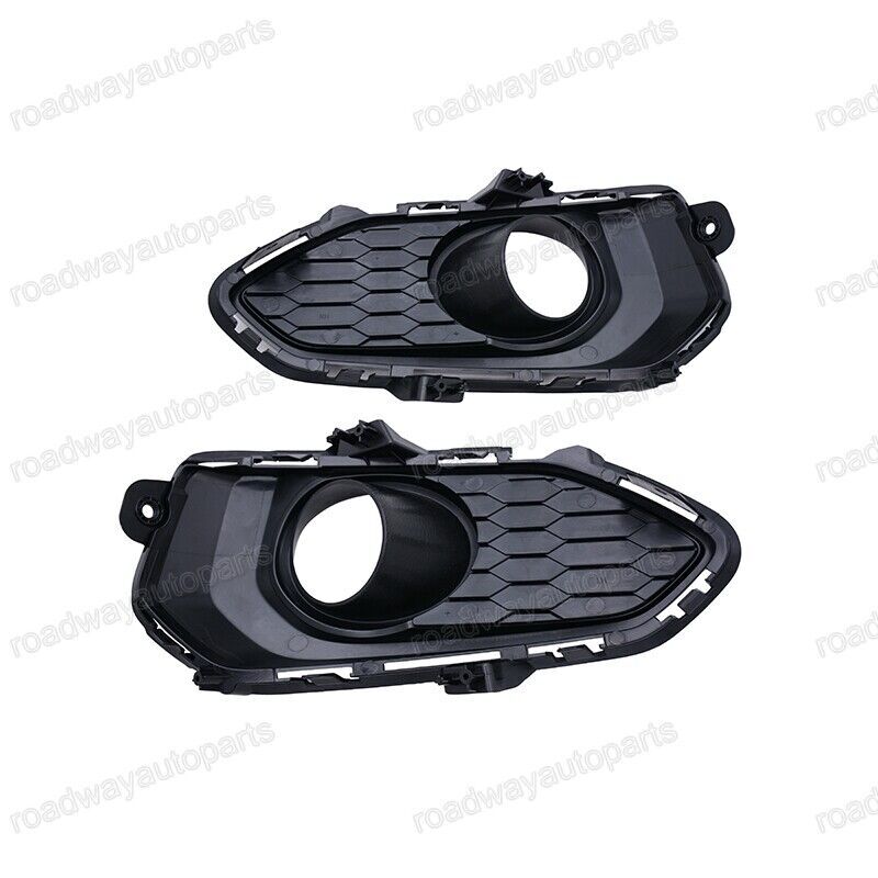 Left Right Front Bumper Fog Lamp Light Cover Bezel for Honda Fit 2017-2018 2X