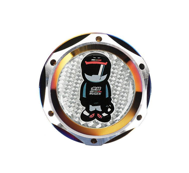 Oil filler cap for JDM Mugen engines, Neo silver carbon, suitable for Honda for Acura .