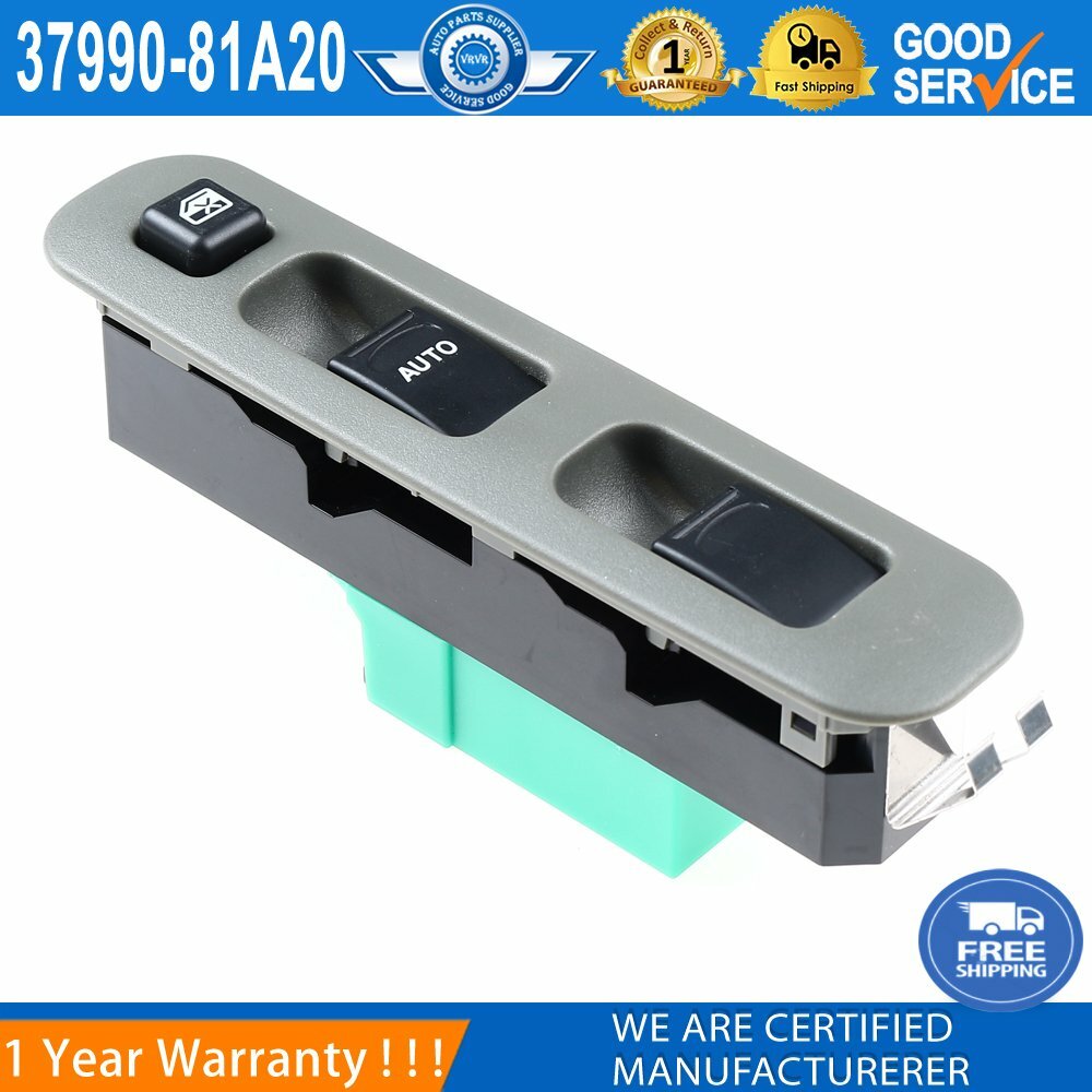 37990-81A20 Main Window Control Switch for Suzuki for Jimny FJ 1.3 16V (1998-2015)