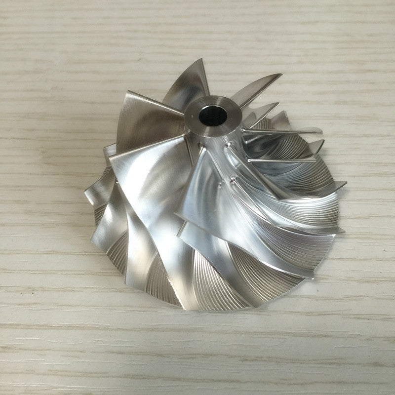 TD05H 18G 50.39/68.01 mm 7+7 blade performance turbine blank compressor wheel