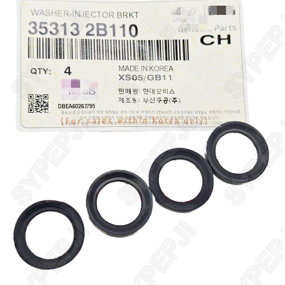 4-piece syringe O-ring set for 2012-2019 for Hyundai for Kia Rio Soul 1.6L 353132B110 - new