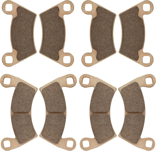 Brake Pads Front and Rear for Polaris Ranger Crew 500 RZR 4 800 RZR 900 XP