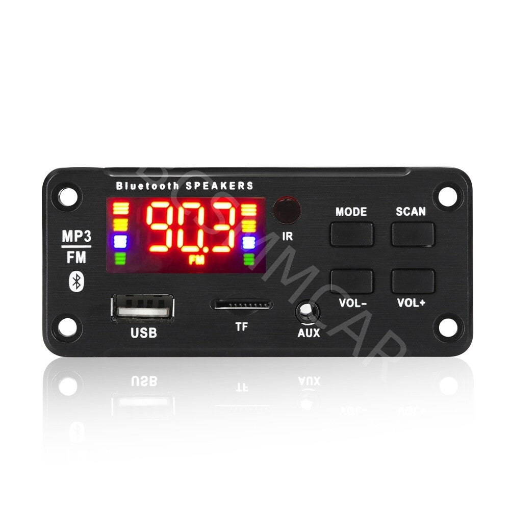 FM Radio Car Bluetooth 5.0 Speaker Module MP3 Decoder Board Music USB/TF/FM/AUX