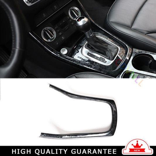 Inner Console Gear Shift Frame Cover Trim 1 Fit for Audi Q3 13-2018 Black Wood