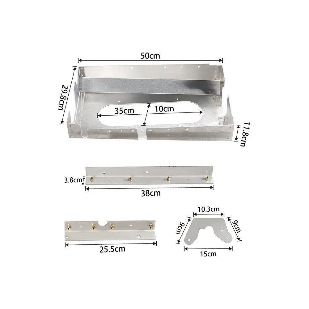 Catalytic converter protective cover for Honda Element 2003-2011 anti-theft