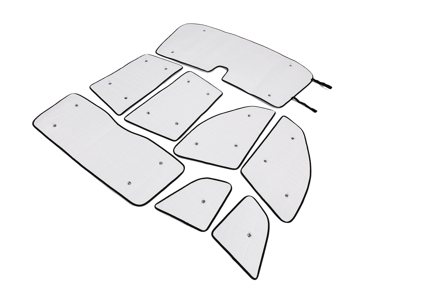 ABS Black Center Console Armrest Storage Box Trim Tray for Toyota Prado 2024+