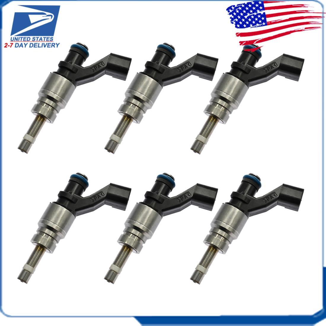6X Fuel Injector For 2004 for Isuzu Axiom Rodeo 3.5L V6 JSD8-75 8973126200 Series US