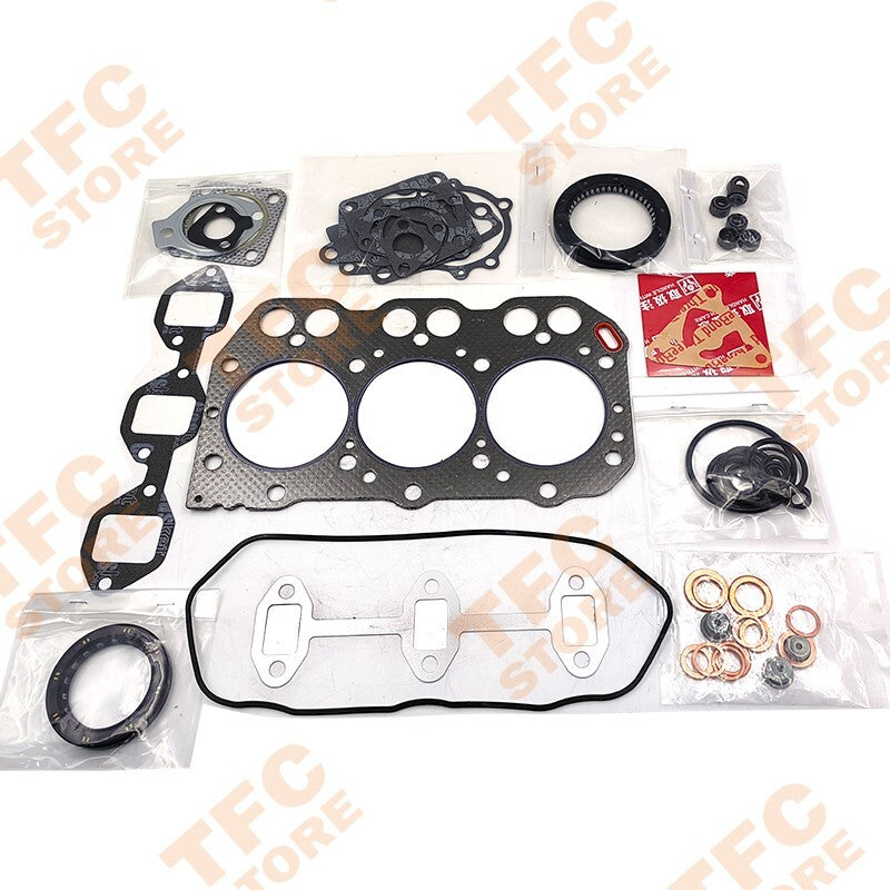 New 3TN72 Full Gasket Set with Head Gasket Compatible for Yanmar Engine