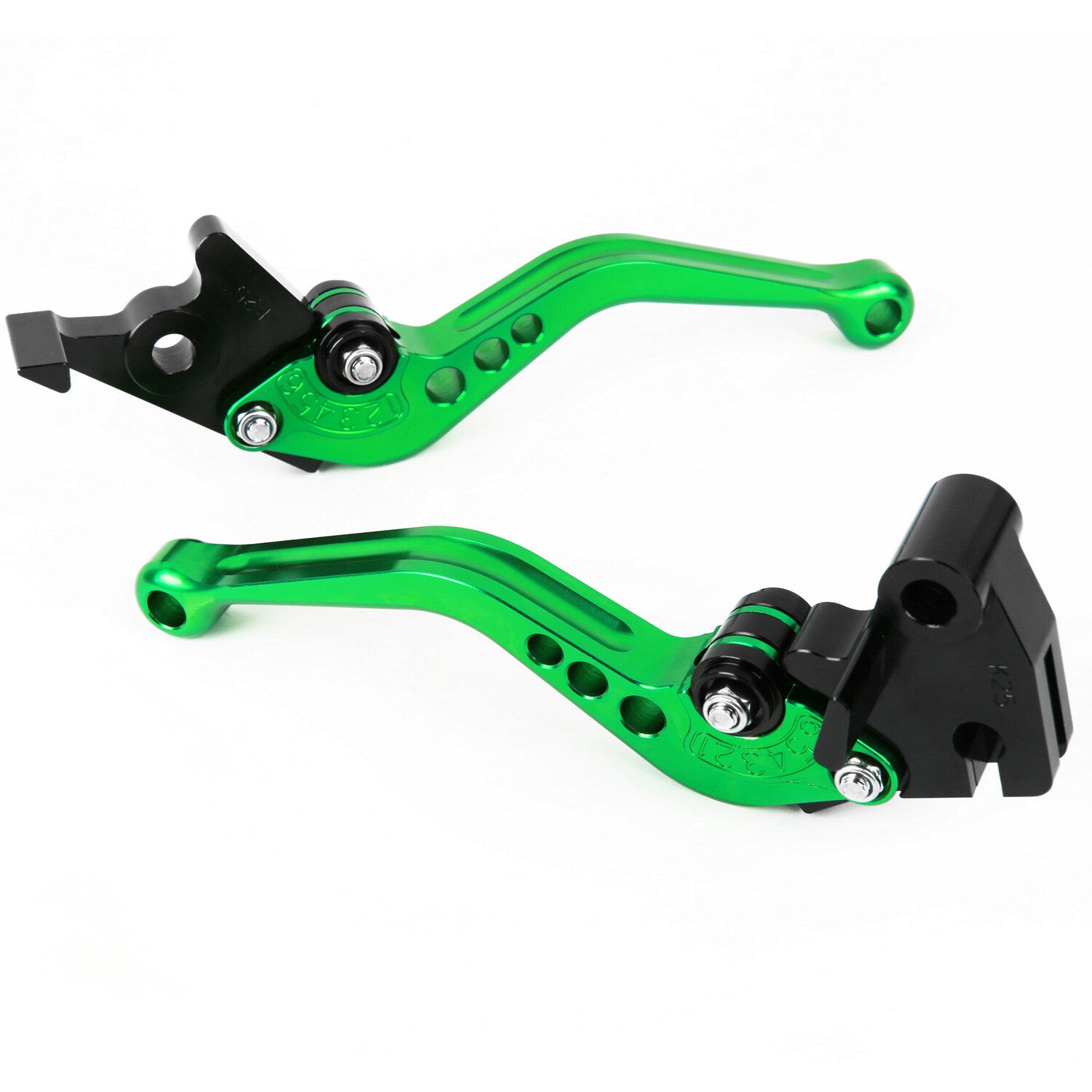 for Kawasaki Z125 Pro 2015-2020 Short Clutch Brake Levers Green US CNC 16 17 19