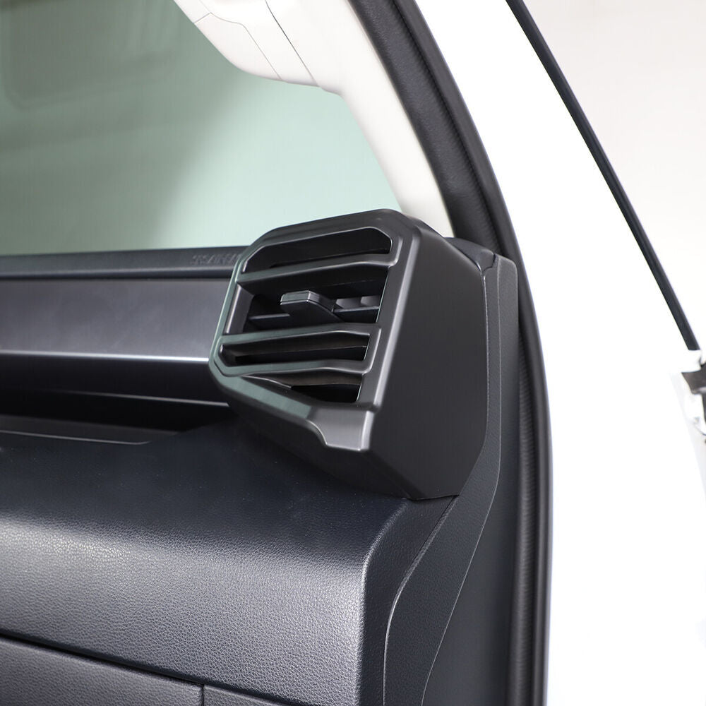 Matte Black Dashboard Side Air Vent Outlet Trim For Toyot@ Tundr@ /Sequoia 2022+