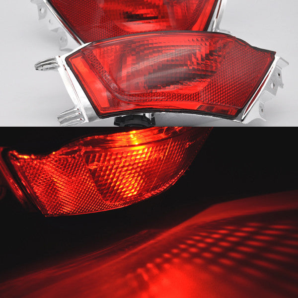 2x REAR BUMPER Fog Reflector Tail brake lights for Jaguar F-Pace X761 2016-2018