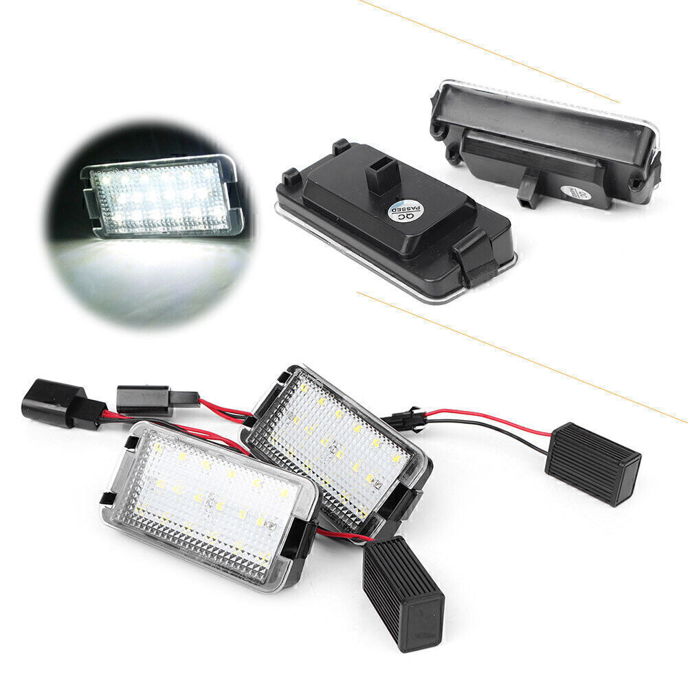 Error Free LED Tail License Plate Light Fit for SEAT AROSA IBIZA CORDOBA LEON