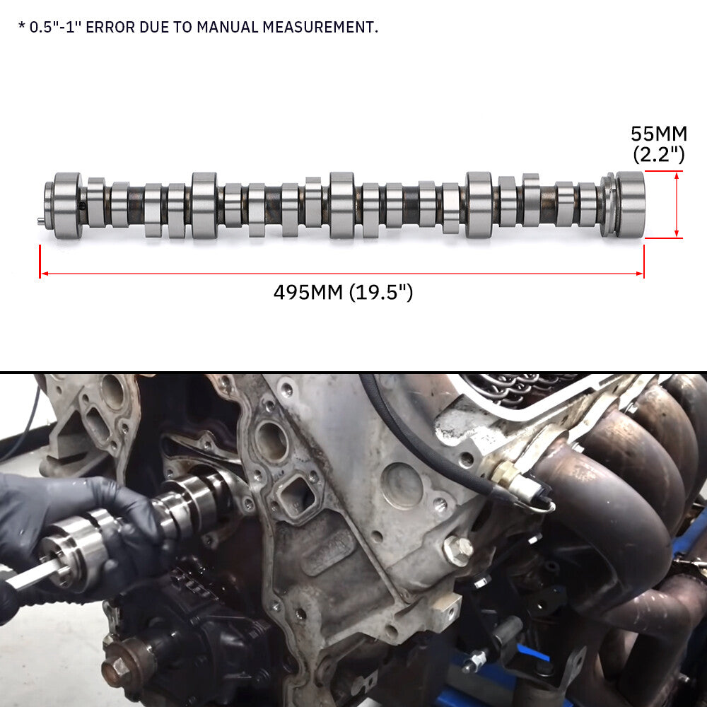 Cam Camshaft for LS Sloppy Stage 2 5.3L 6.0L 1997-2007 .585 3-Bolt E1840P