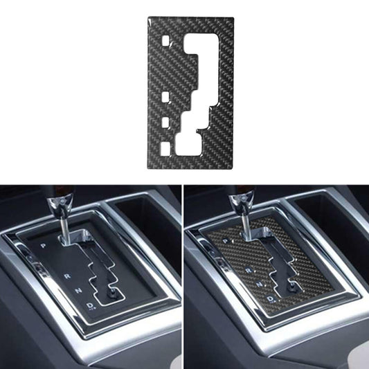Carbon Fiber Gear Shift Panel Cover Trim Type A for Chrysler 300 2005-2007