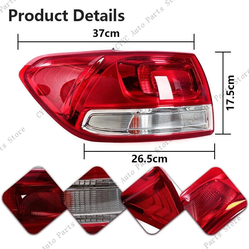 Right Side LED Tail Light for Kia Sorento L 2015-2018 Outside Taillamp