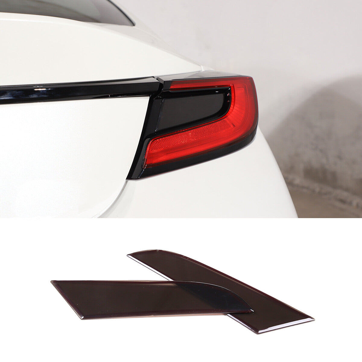 Carbon fiber exterior center console cupholder trim frame for BMW 3 Series 2020-2022 USA.