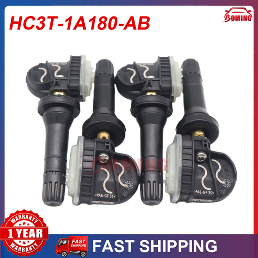 4x New TIRE PRESSURE SENSOR TPMS for FORD F-250 SUPER DUTY FUSION HC3T-1A180-AB