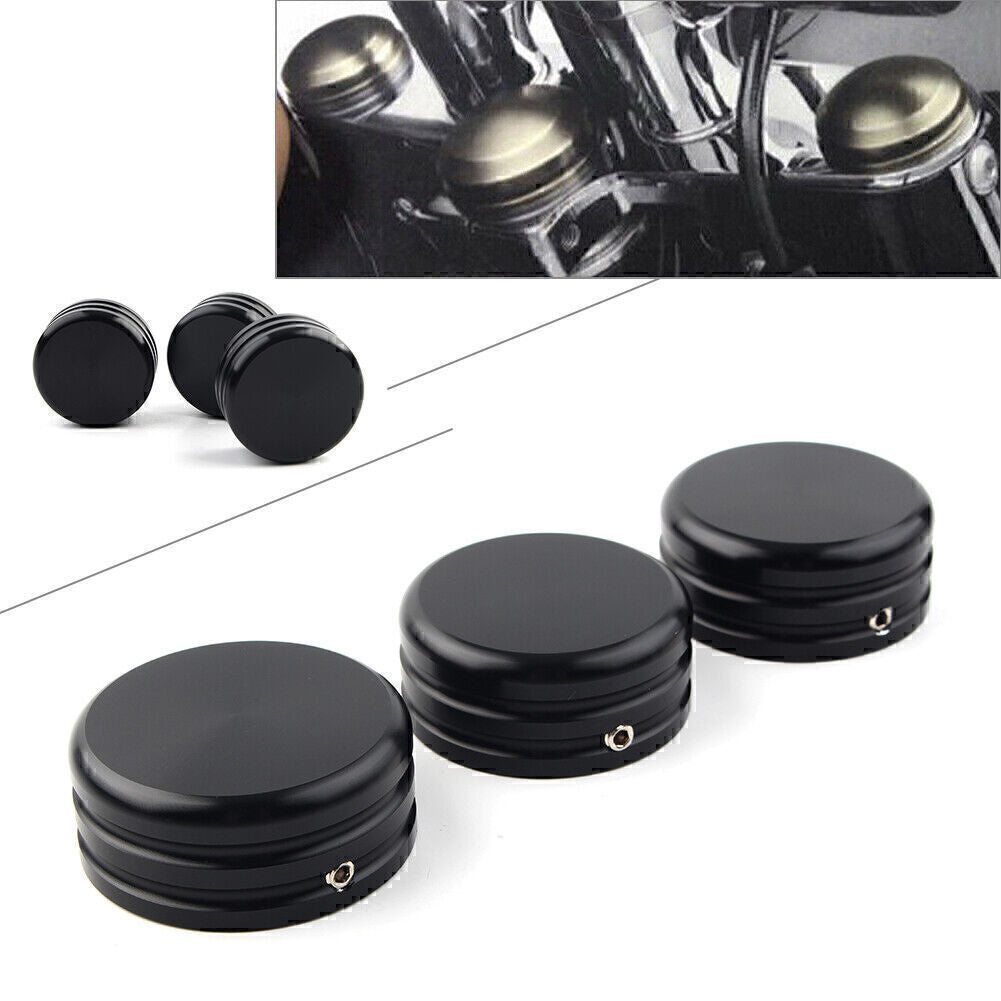 for Harley Sportster 883 Iron Low XL883L Motorcycle Upper Fork Stem Nut Cover