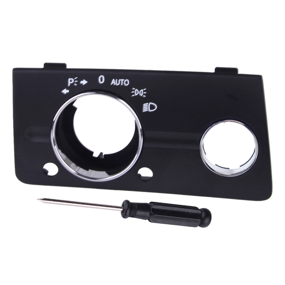Black Fit for Mercedes-Benz W211 E Class 2003-2008 Headlight Switch Panel Cover