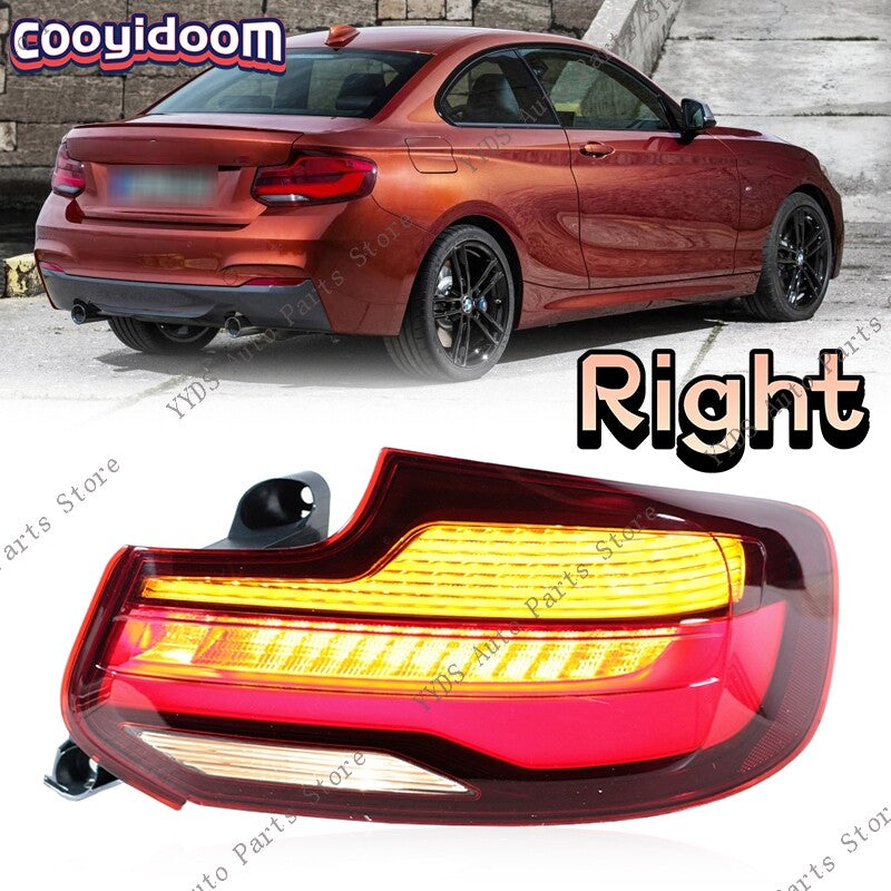 Right Side LED Tail Light Assembly for BMW 2 Series LCI F22 F23 F87 M2 2019 2020
