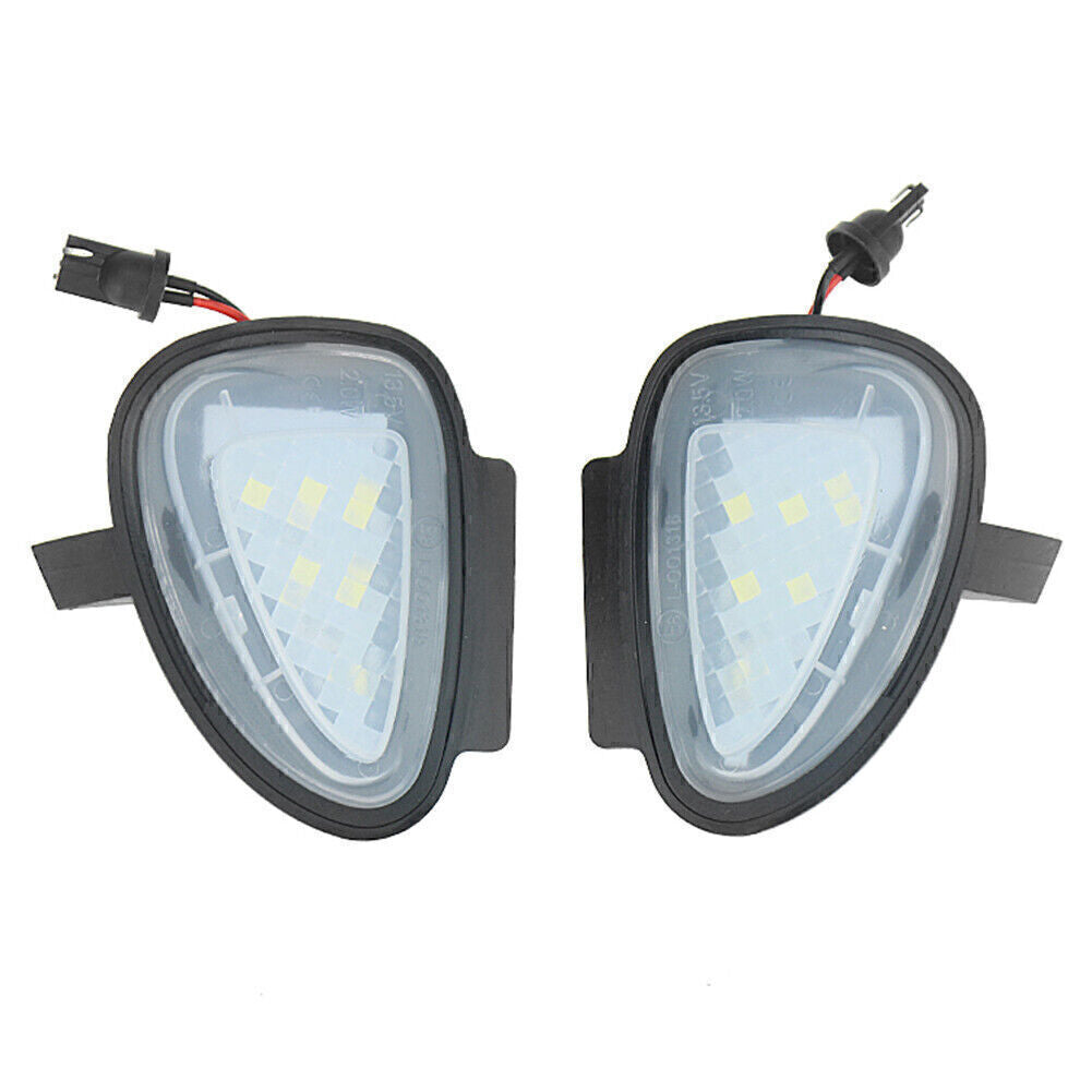 2x CAN-bus White LED Under Side Mirror Puddle Lights Fit for VW for Golf MK6