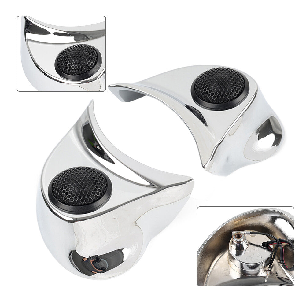 Pods Tweeter Speaker Kit FIT for Harley Batwing Fairing Ultra Limited Low FLHTKL