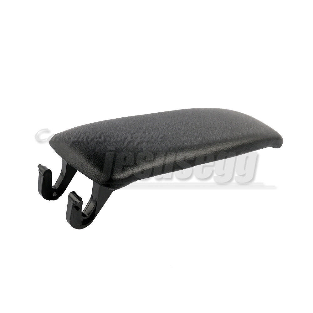Black Car Arm Rest Armrest Cover Center Console Lid for Audi A4 C5 S4 1998-2005