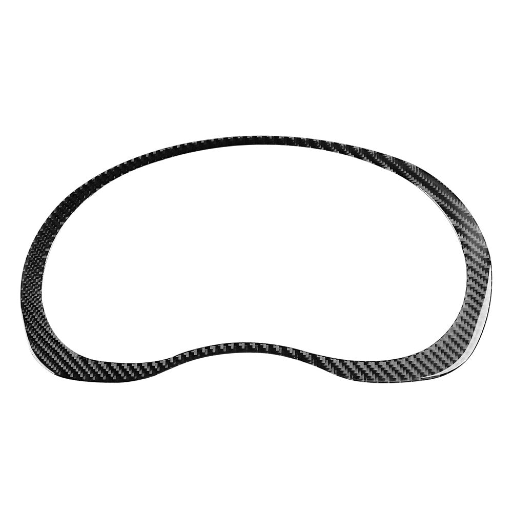 Carbon Fiber Black Speedometer Frame Cover Trim for Subaru WRX STI 2015-2021