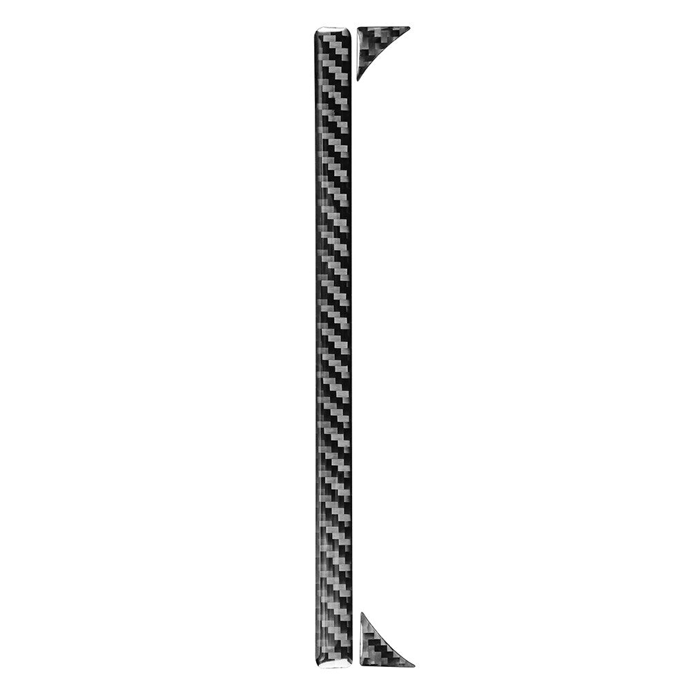 LHD Cup Holder Panel Cover Trim for Toyota Tundra 2014-2021 Carbon Fiber Black
