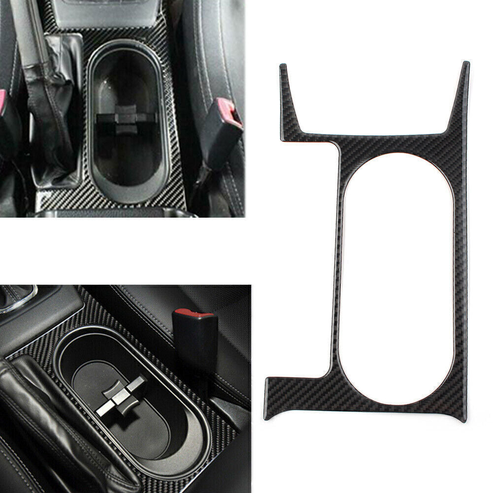 Central Console Water Cup Panel Cover Trim Fit for Subaru Forester 2013-2018 LHD