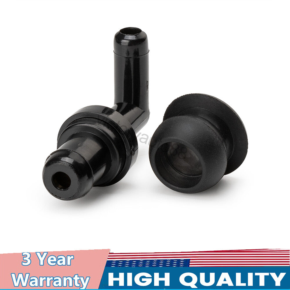 2x 17130-PK1/PM6-003 PVC Valve and Gripper Kits for Civic , CR-V, CRX, and for Honda Accord (90¡ã angle)