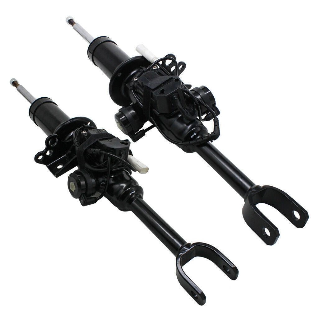 2X Rear Shock Struts Assys PASM for Porsche for Cayenne 958 for VW Touareg 2011-2018