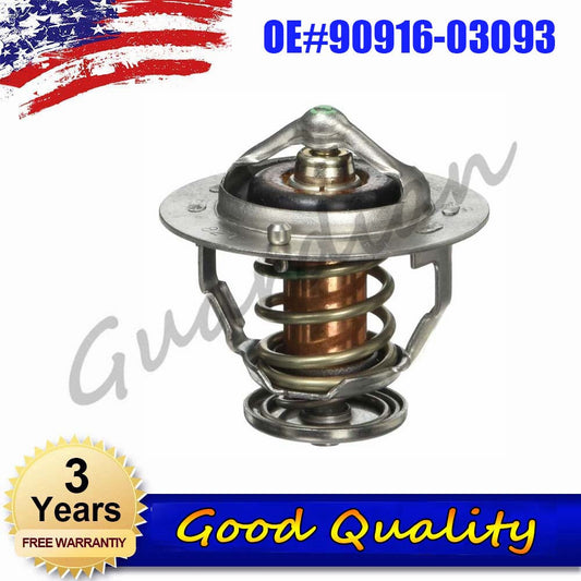 Thermostat with Gasket 90916-03093 for Toyota Yaris Tacoma Supra Prius Echo