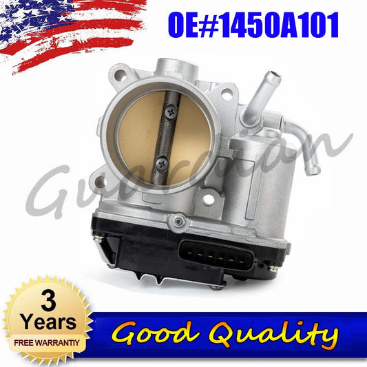 One new 1450A101 throttle body piece for Mitsubishi Lancer Outlander 2.0 2.4L (2008-2012).