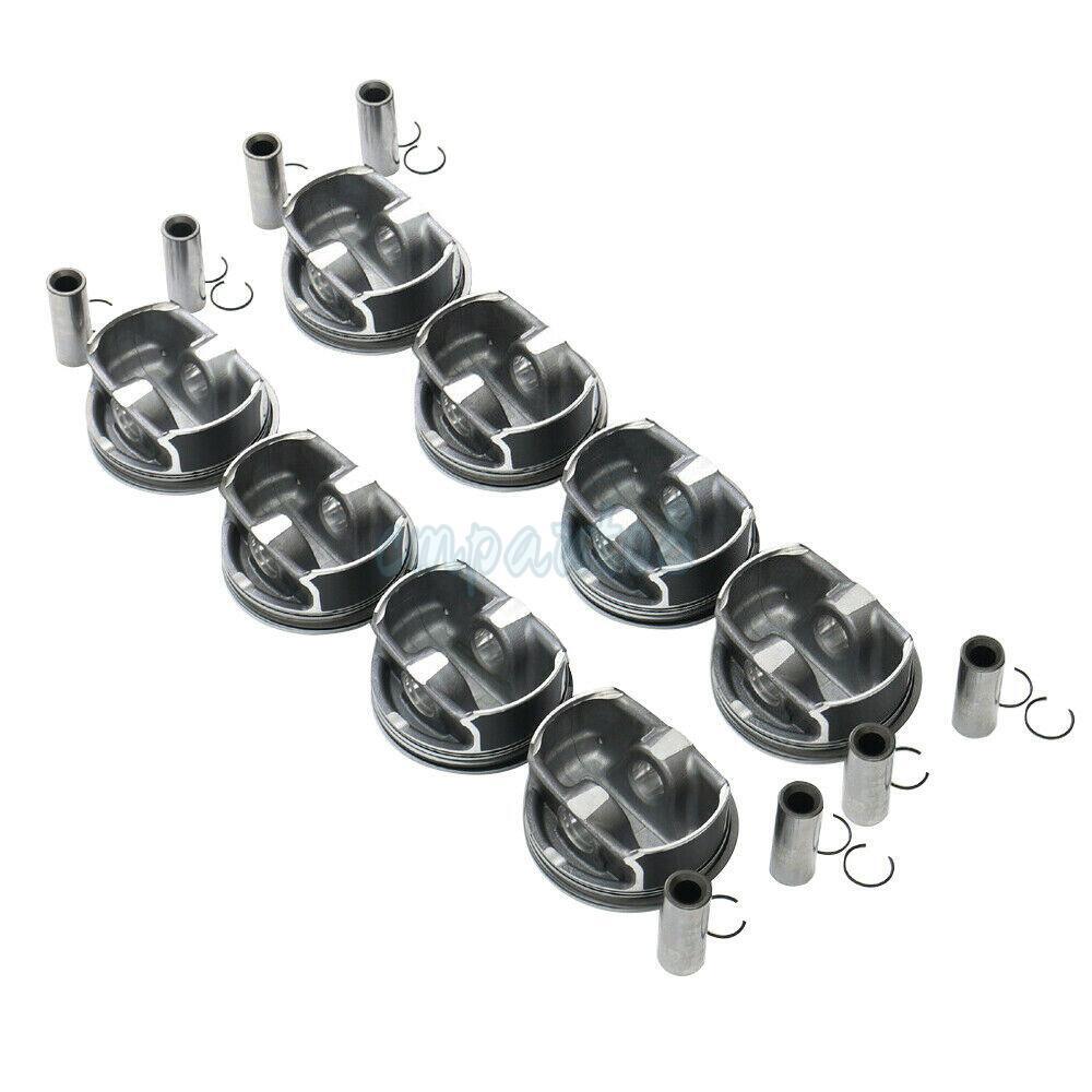 N62B48 4.8L Engine Piston Set for BMW 550i 650i X5 E60 E61 E63 E65 4.8L 21MM