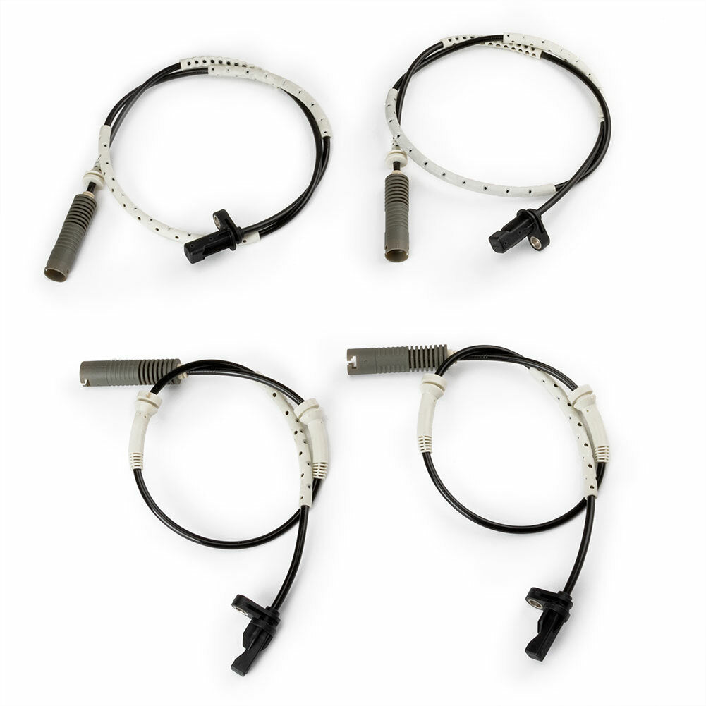 4PCS FRONT REAR LEFT + RIGHT ABS Wheel Speed Sensor set for BMW 128i 325i XYD