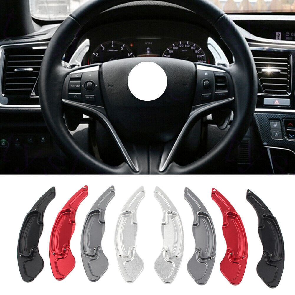 for Honda Accord 2013-2019 Steering Wheel Shift Paddle Extension Shifter Red