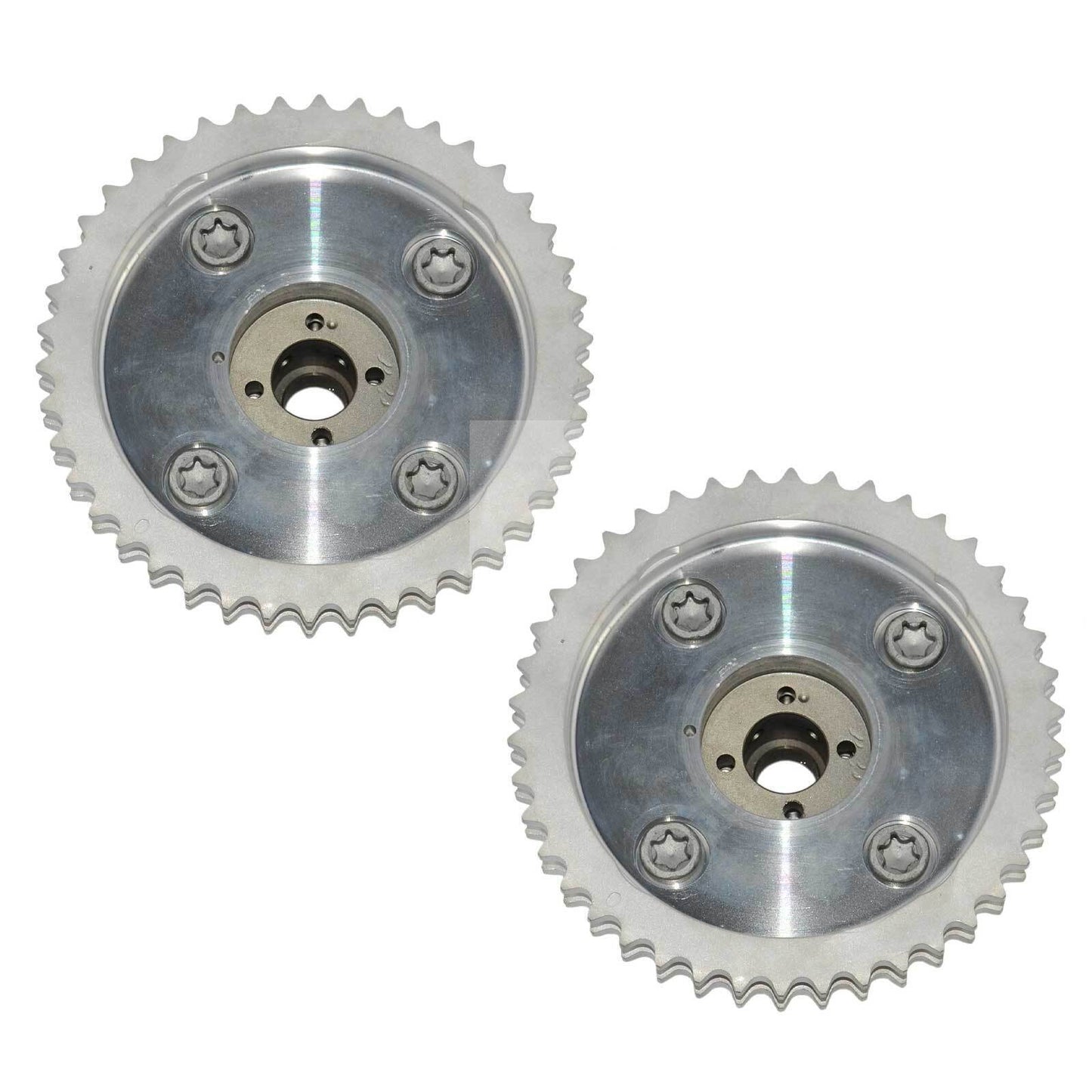 2-piece VVT Camshaft Adjuster for Porsche for Cayenne for Panamera 958 4.8L V8 2011-2016