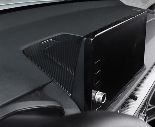 Carbon Fiber Center Console Navigation Panel Trim for Honda CR-V CRV 2023 2024