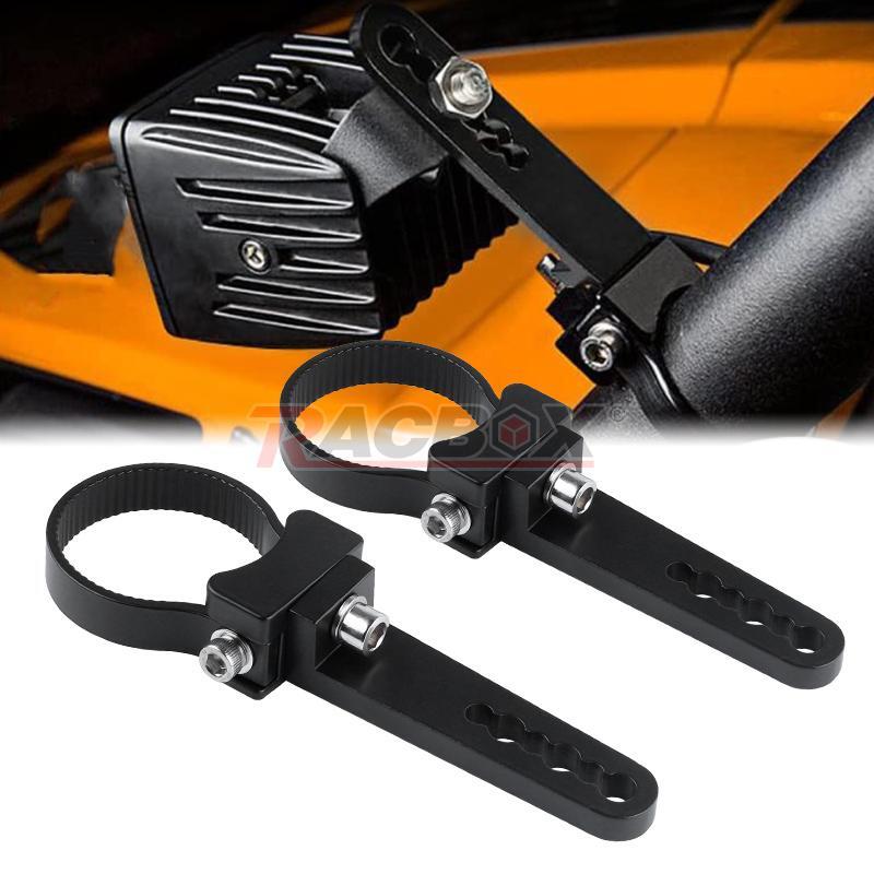 2Pcs 2 Inch Mounting Brackets LED Light Bar Brackets Tool for Offroad Vehicle