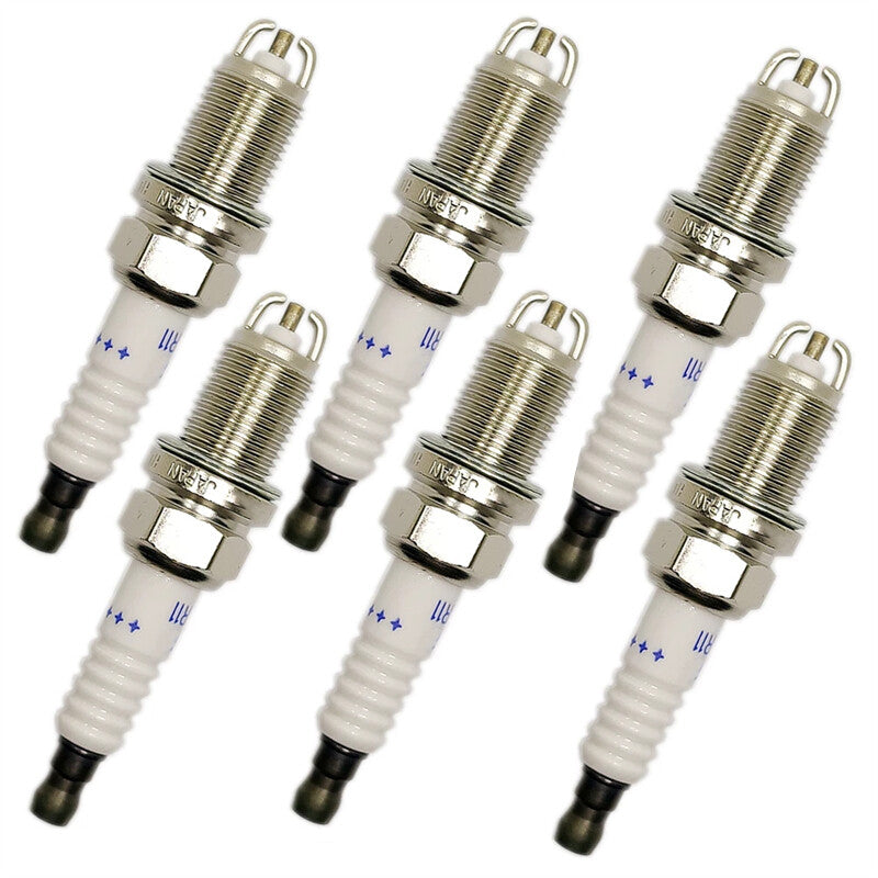 6-pack of dual platinum spark plugs 90919-01194 for Toyota Avensis for Camry RAV4