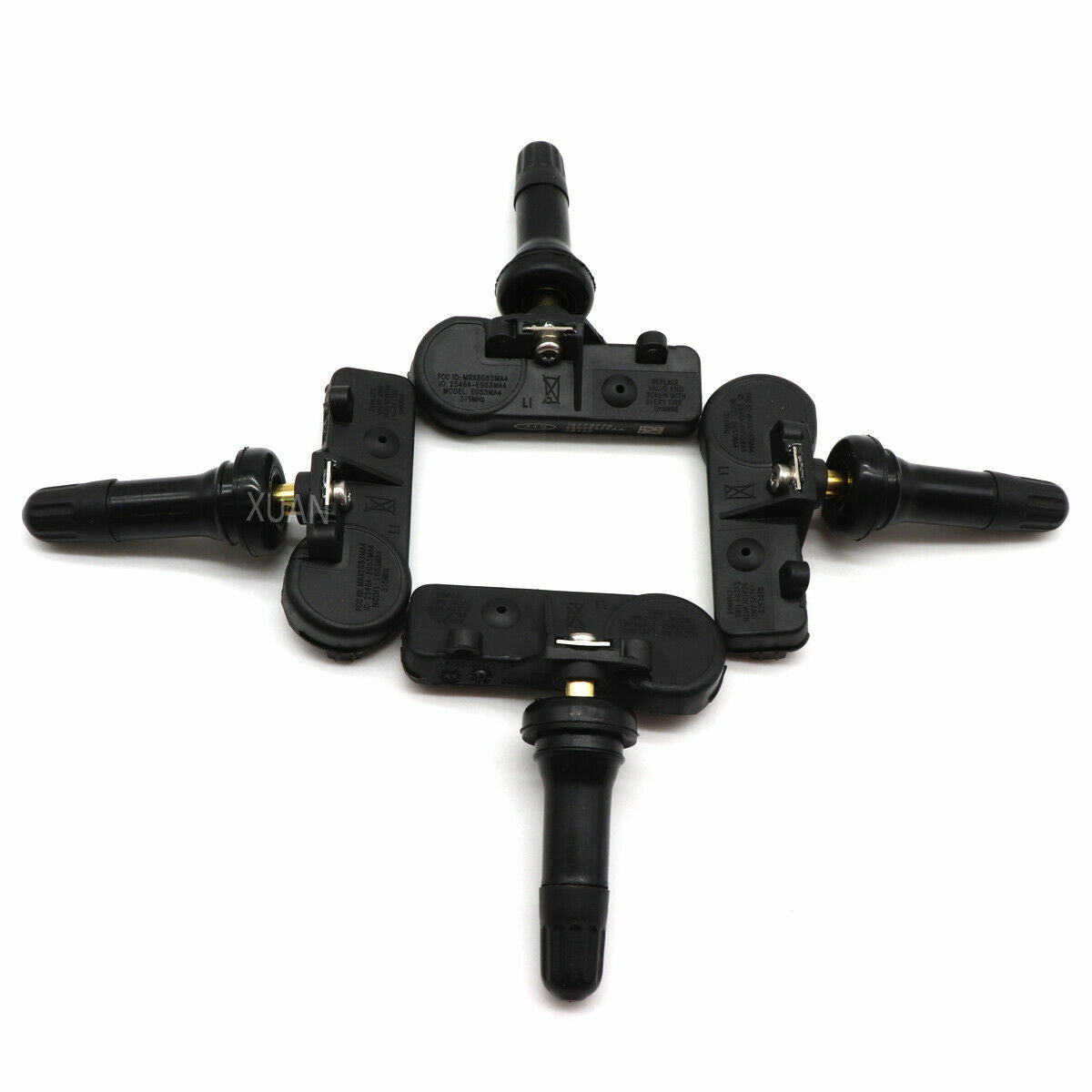 4x 56029479AB TPMS for Dodge for Jeep for Wrangler Grand Cherokee Tire Pressure Sensor