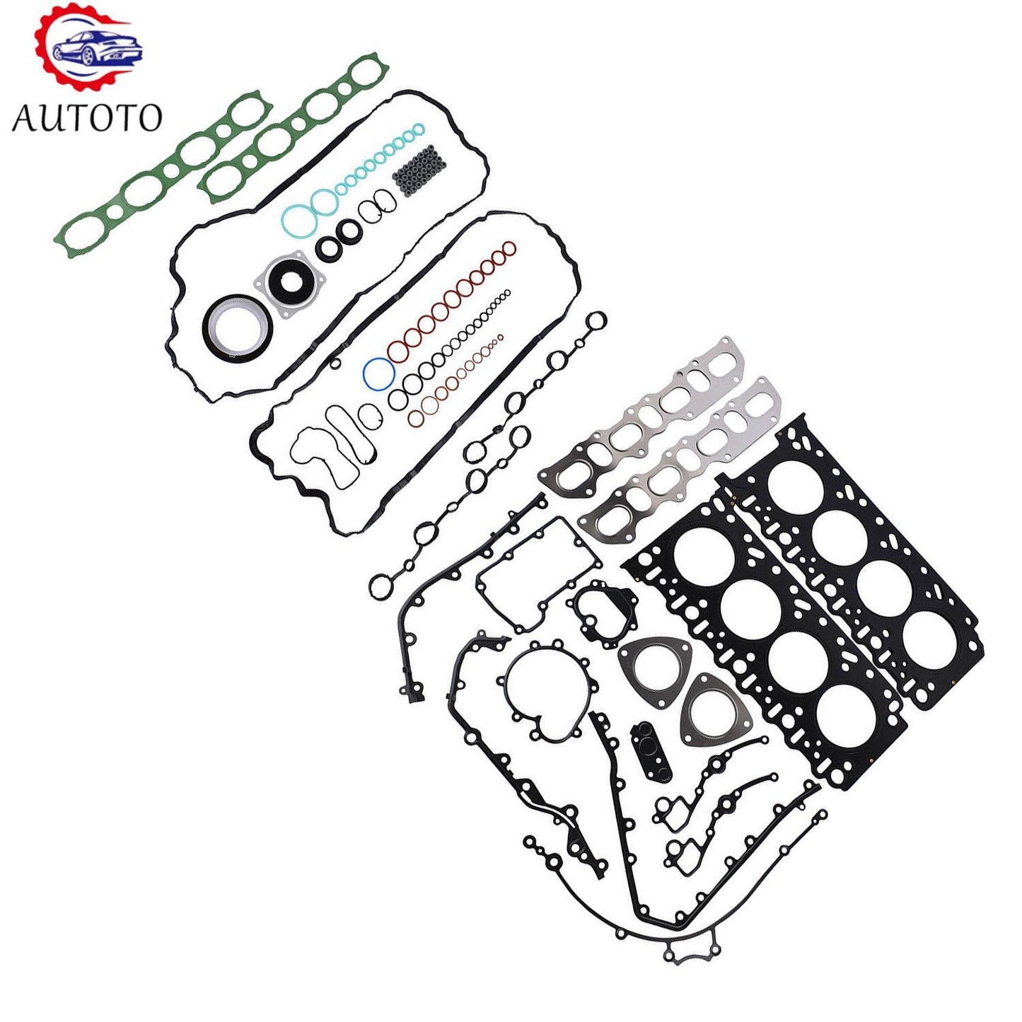 Engine Gaskets Seals Rebuild Set for Porsche for Cayenne 4.5L 9PA M48.00 94810417106
