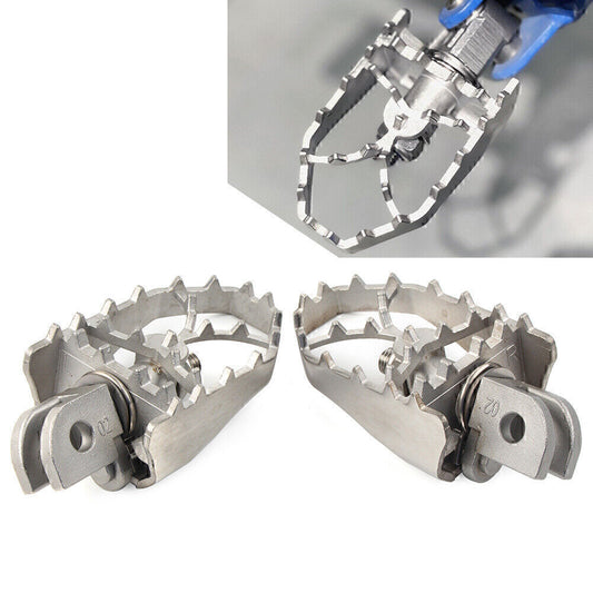 Adjustable Front Foot Pegs Footrests Pedal Fit for Yamaha TRACER 900/GT FJ-09 15-20