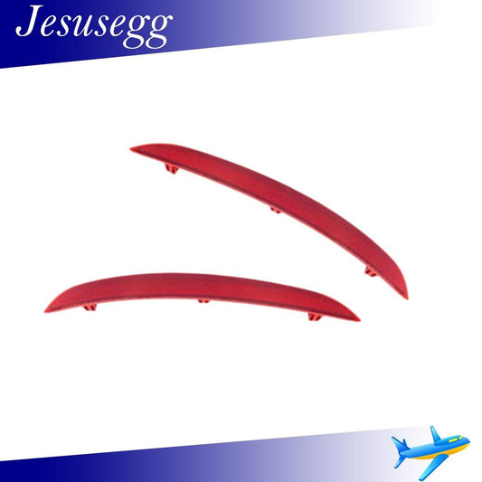 Pair Car Rear Bumper Reflector For 3 Series GT F34 Red 63147417479 63147417480