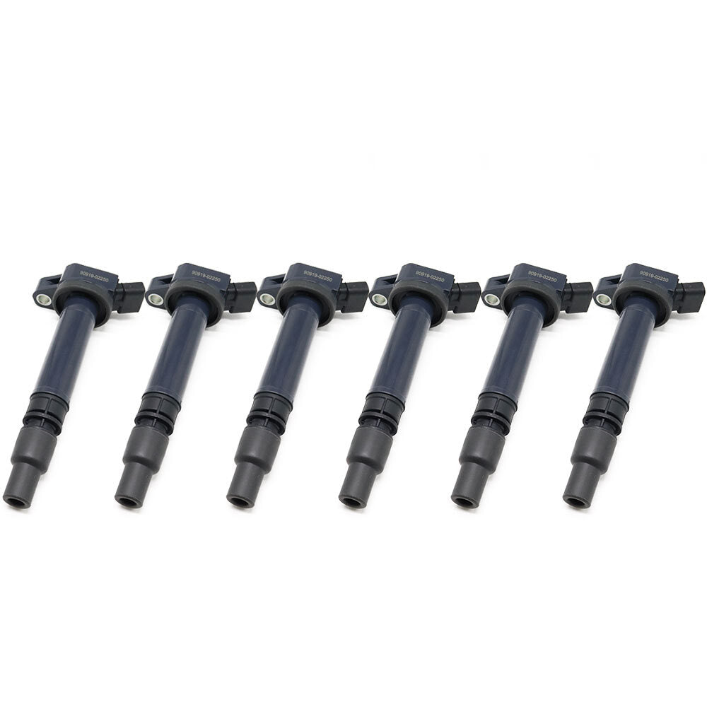 6PCS Ignition Coils Fits for Lexus Gs350 2007-15 3.5L V6 90919-02250 90919-02260