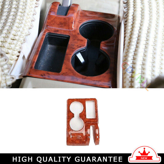 Console Gear Shift Frame Cover Trim for Honda CRV CR-V 2007-2011 Red Wood Grain