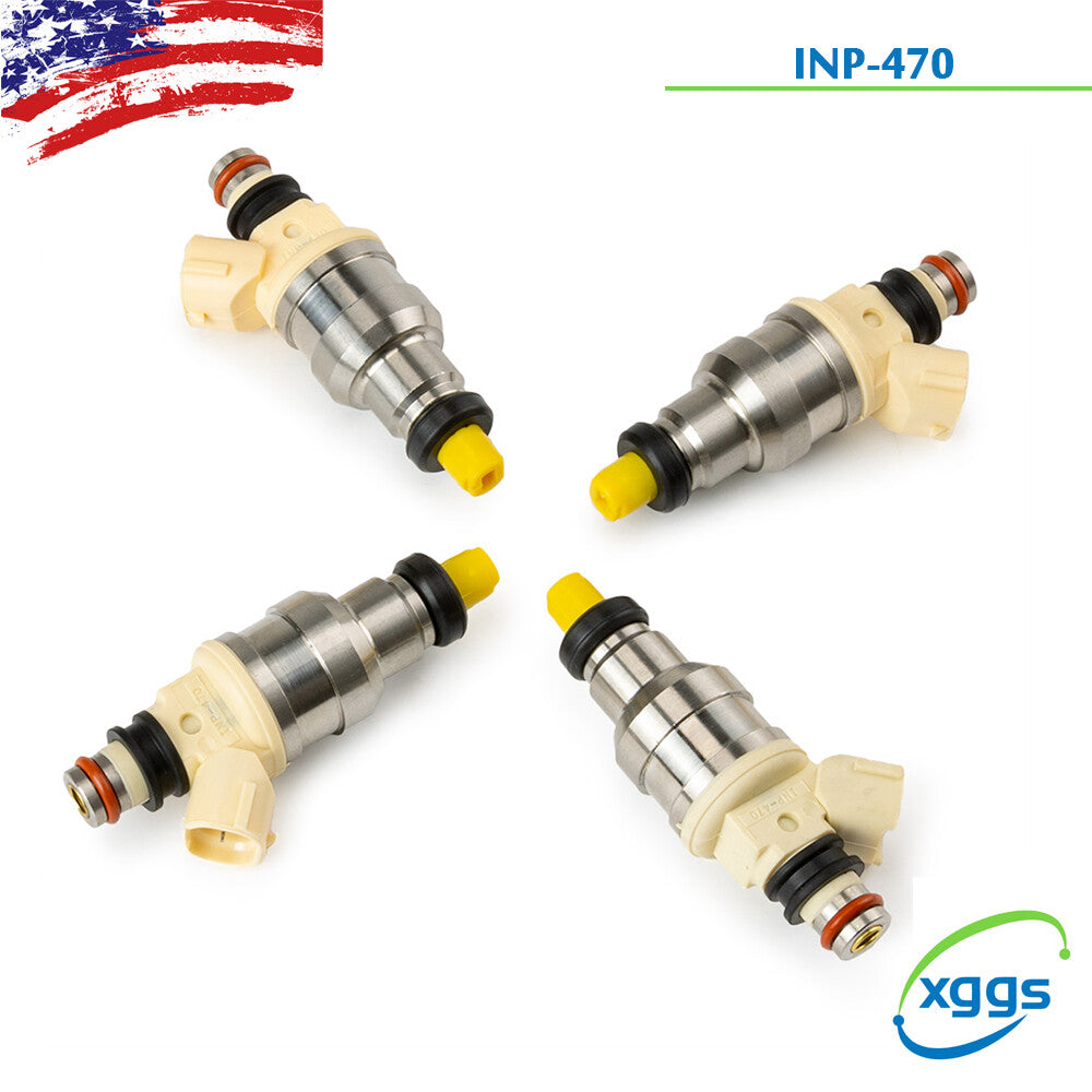 4-piece fuel injector INP-470 15710-58B00 for Suzuki Sidekick X-90 Tracker 1.6L 92-98