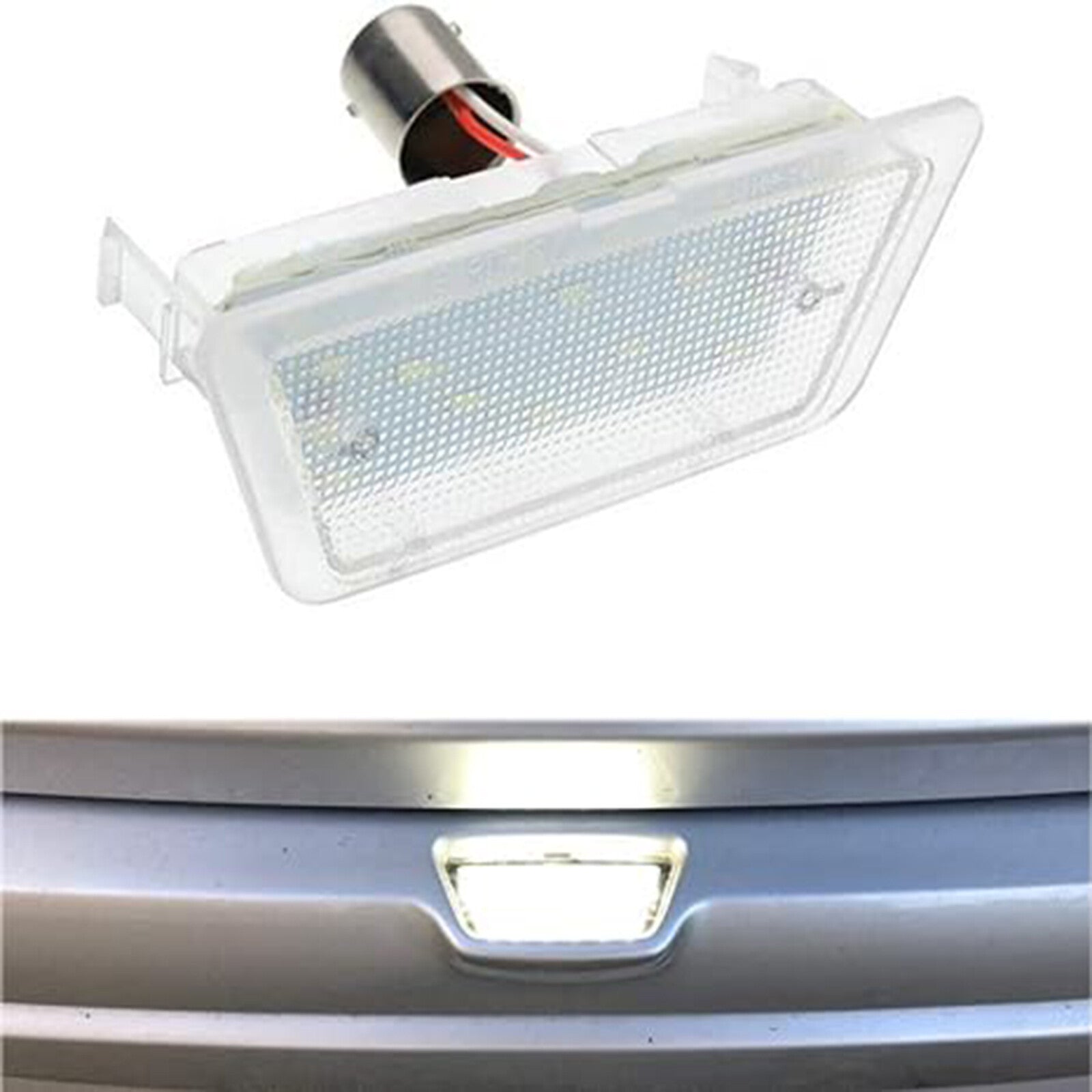 License Number Plate Lights for Vauxhall for Opel Astra G MK4 Saloon Hatchback 98-04